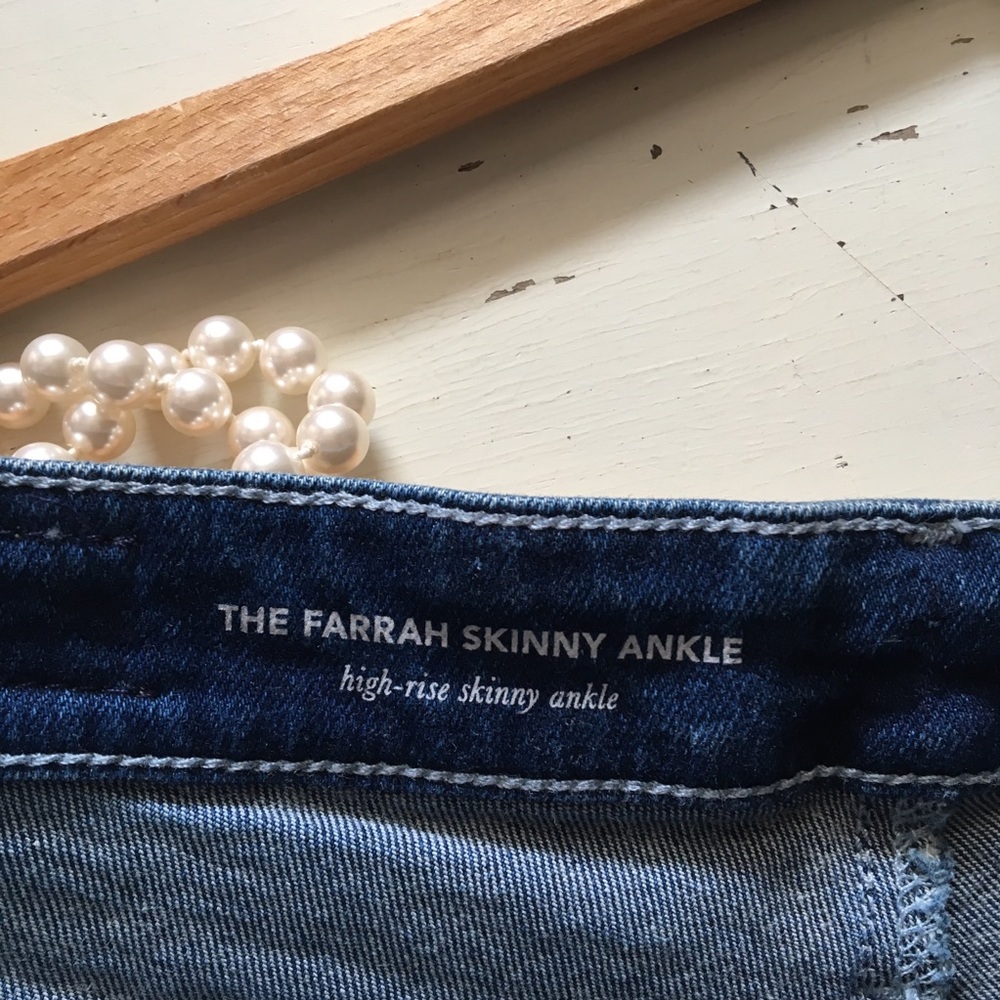 AG Adriano Goldschmied | Farrah High Rise Raw Hem - Picture 3 of 8